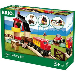 BRIO Set - Farm Railway Set 20 Pieces