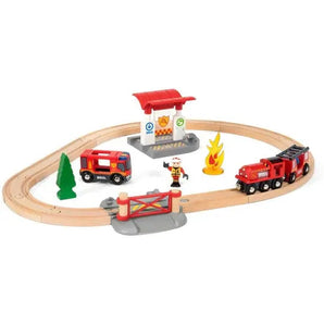 BRIO Vehicle - Firefighter Set 18 Pieces