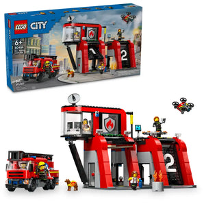 LEGO City - Fire Station with Fire Truck