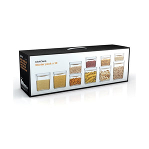 ClickClack Pantry Cube Set of 10