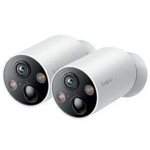 TP-Link Tapo C425 4MP/2K+ Full-Color Smart Wire-Free Security Camera - 2 Pack