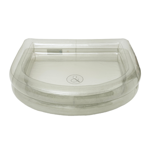 &Sunday Pewter Transparent Arch Paddling Pool