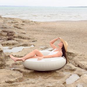 &Sunday Sporty Clay Oversized Pool Tube