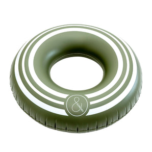 &Sunday Sporty Olive Oversized Pool Tube