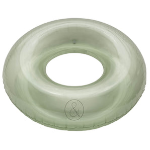 &Sunday Seaglass Translucent Oversized Pool Tube