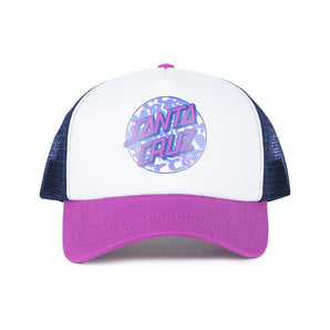 SANTA CRUZ Zebra Marble Dot Teen Cap