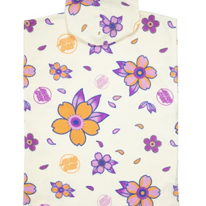 SANTA CRUZ Blooming Opus Dot Hooded Towel