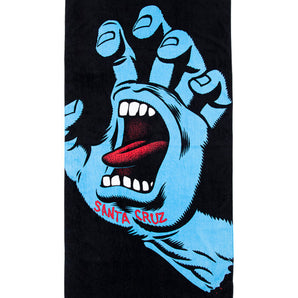 Santa Cruz Beach Towel - Screaming Hand