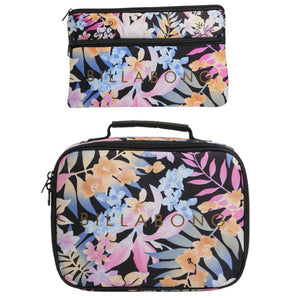 Billabong Peaceful Palms Lrg Pencil Case and Lunchbox Bundle