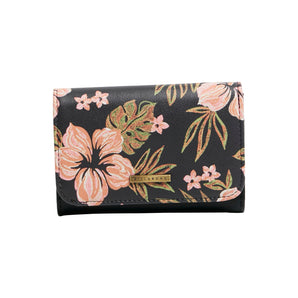 Billabong Tropics Trifold Wallet - Black Pebble