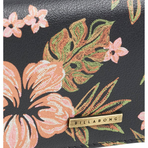 Billabong Tropics Trifold Wallet - Black Pebble