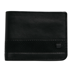 Billabong Secret Pocket Leather Wallet - Black