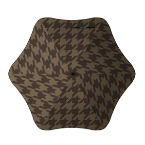 BLUNT Classic Houndstooth Cocoa Umbrella