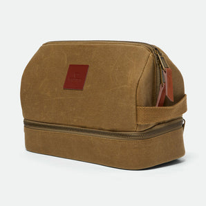 Brixton Traveler Dopp Kit 5L - Olive Brown