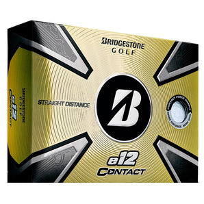 BRIDGESTONE Bsg 2023 E12 Contact White Golf Balls - Dozen