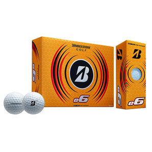 BRIDGESTONE Bsg Ball 2023 E6 White Golf Balls - Dozen