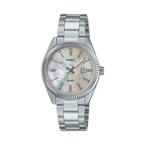 Casio Womens 50 Meter Water Resistant Analogue Watch