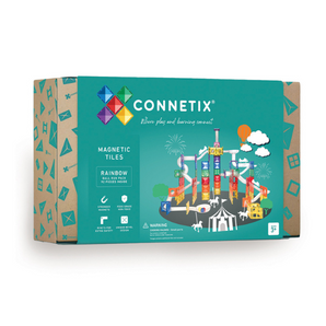 CONNETIX 92 Piece Rainbow Ball Run Pack