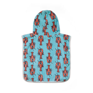 Crywolf Baby Hooded Towel - Little Lobsters