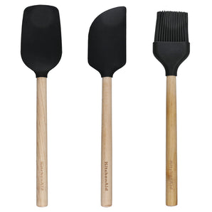 KitchenAid 3 Piece Essential Maple Kitchen Tool Set