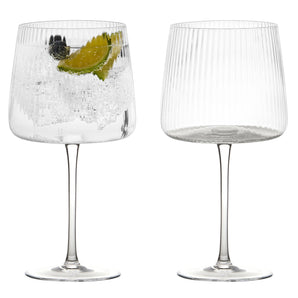Anton Studio Designs Empire Clear Gin Glasses (X2)