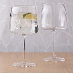 Anton Studio Designs Empire Clear Gin Glasses (X2)