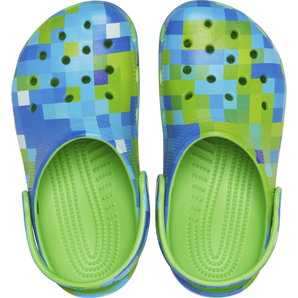 Crocs Classic Digi Block Clog Kids - Green Slime