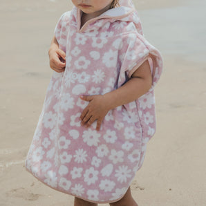 Crywolf Baby Hooded Towel - Blush Floral