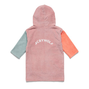 Crywolf Everywhere Zip-Up Towel - Sunset Colour Block