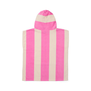Crywolf Hooded Towel - Candy Stripe