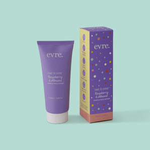 Evre. Raspberry & Almond Gentle Face Scrub