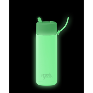 frank green GLOW IN THE DARK Stainless Steel Ceramic Lined Reusable Bottle 595ml/20oz