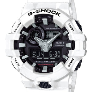 Casio G-Shock Big Case Analogue Digital Duo Watch - White