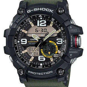 Casio G-Shock Mudmaster Watch - Green/Black