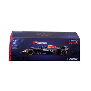 BBURAGO 1:24 Red Bull Oracle Racing RB19 2023 - #1 Verstappen Hard Case