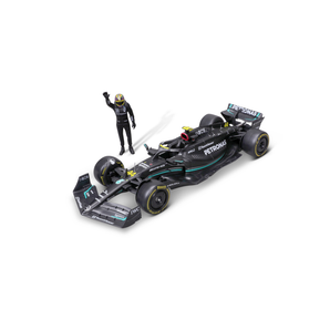 BBURAGO 1:24 F1 Mercedes W14 E Performance (#44 Lewis Hamilton) With Driver Figure