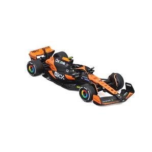 BBURAGO 1:43 2 Pack Mclaren Racing Mcl 38 2024 #4 Norris & #81 Piastri