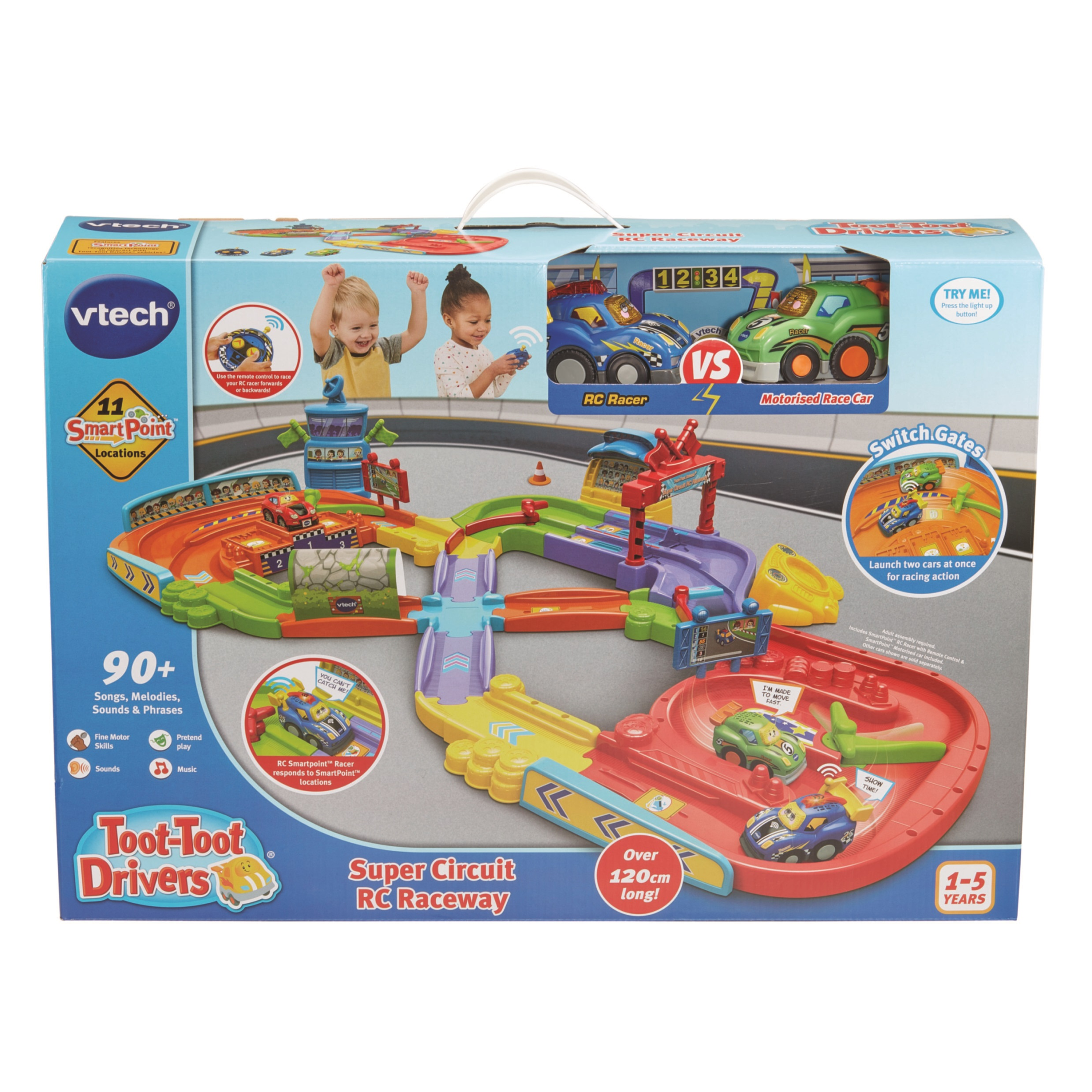 628 Vtech Vtech Toot-Toot Drivers Super Circuit Rc Raceway – Shopgood NZ
