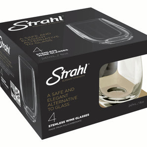 Strahl Stemless Osteria Gift Set 247ml