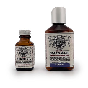 The Bearded Chap Luxe Duo Kit - Staunch - 30ml Oil &  100ml Wash