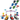 LEGO Duplo F1 Team Race Cars & Drivers