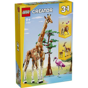 LEGO Creator 3-in-1 Wild Safari Animals