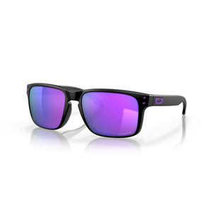 Oakley Holbrook Sunglasses - Matte Black w/ Prizm Violet - 55mm