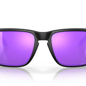 Oakley Holbrook Sunglasses - Matte Black w/ Prizm Violet - 55mm