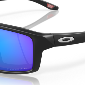 Oakley Gibston Sunglasses - Matte Black w/ Prizm Sapphire Polarized - 60mm