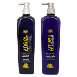 Angel Deep Sea No Yellow Shampoo 500ml & Conditioner 500ml - Set