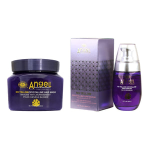 Angel Deep Sea No Yellow Hair Serum 50ml & Hair Mask 500g