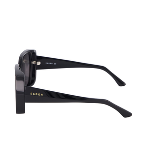 SABEN Remi Sunglasses - Black/Dark Grey