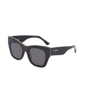 SABEN Sloane Sunglasses - Black/Dark Grey