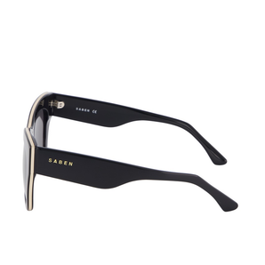 SABEN Sloane Sunglasses - Black/Dark Grey